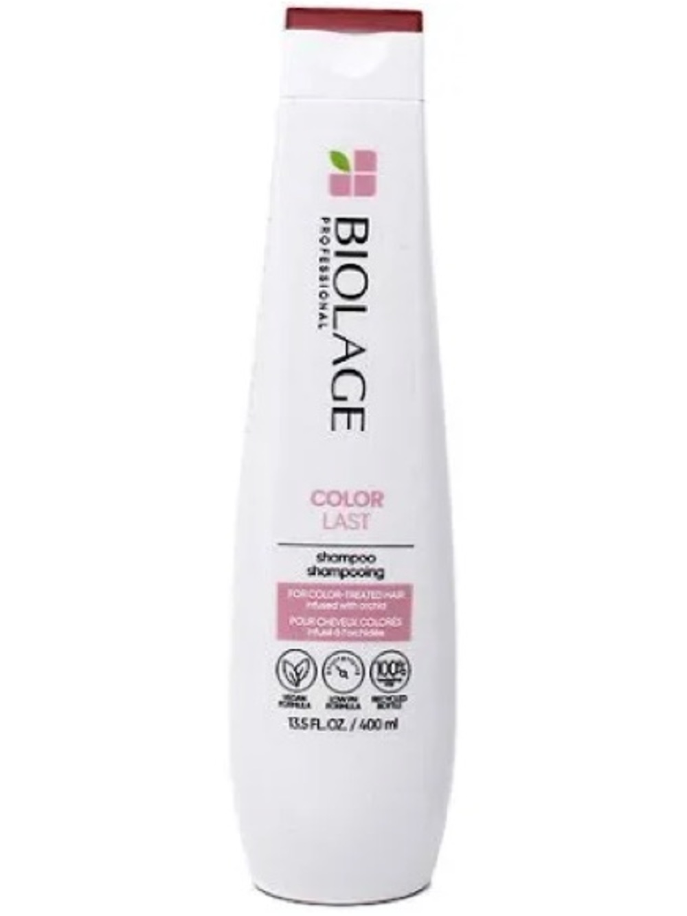 Biolage ColorLast Shampoo - White with Pink Accent